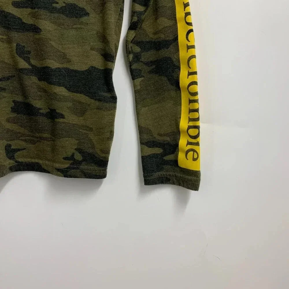 Abercrombie&Fitch Boys Camouflage & Tie Dye Long Sleeve Crew Neck Shirts Sz 11/1